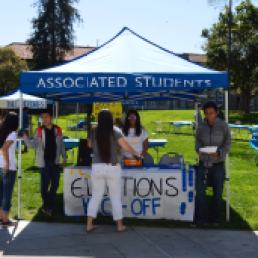 Welcome to the Elections Kick-off Event. PC: Associated Students SJSU (https://m.flickr.com/#/photos/sjsuas/sets/72157665642904880/)
